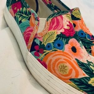 {Keds} Rifle Paper Co. Platform Slip On Sneakers